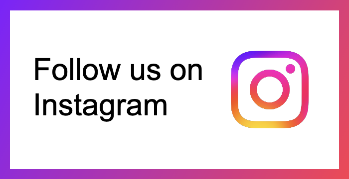 Follow us on Instagram